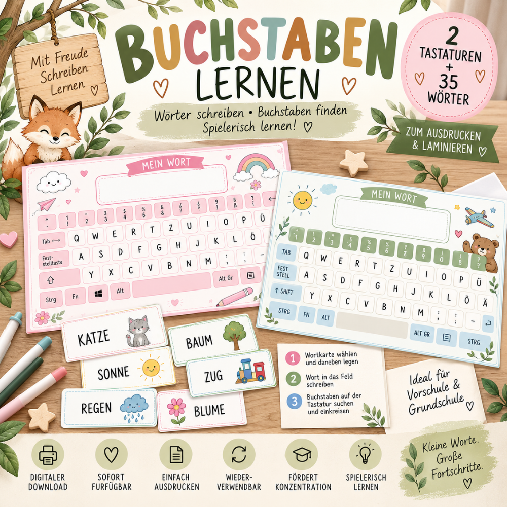 Schreiben lernen Set