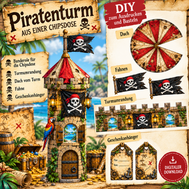 Piraten-Kindergeburtstage Piratenpartys Schatzsuchen Schatzinsel-Mottopartys Geschenke für Piratenfans Geschenke für kleine Abenteurer Geburtstagsüberraschungen Mitbringsel zum Kindergeburtstag Partygeschenke Kreative Geschenkverpackungen