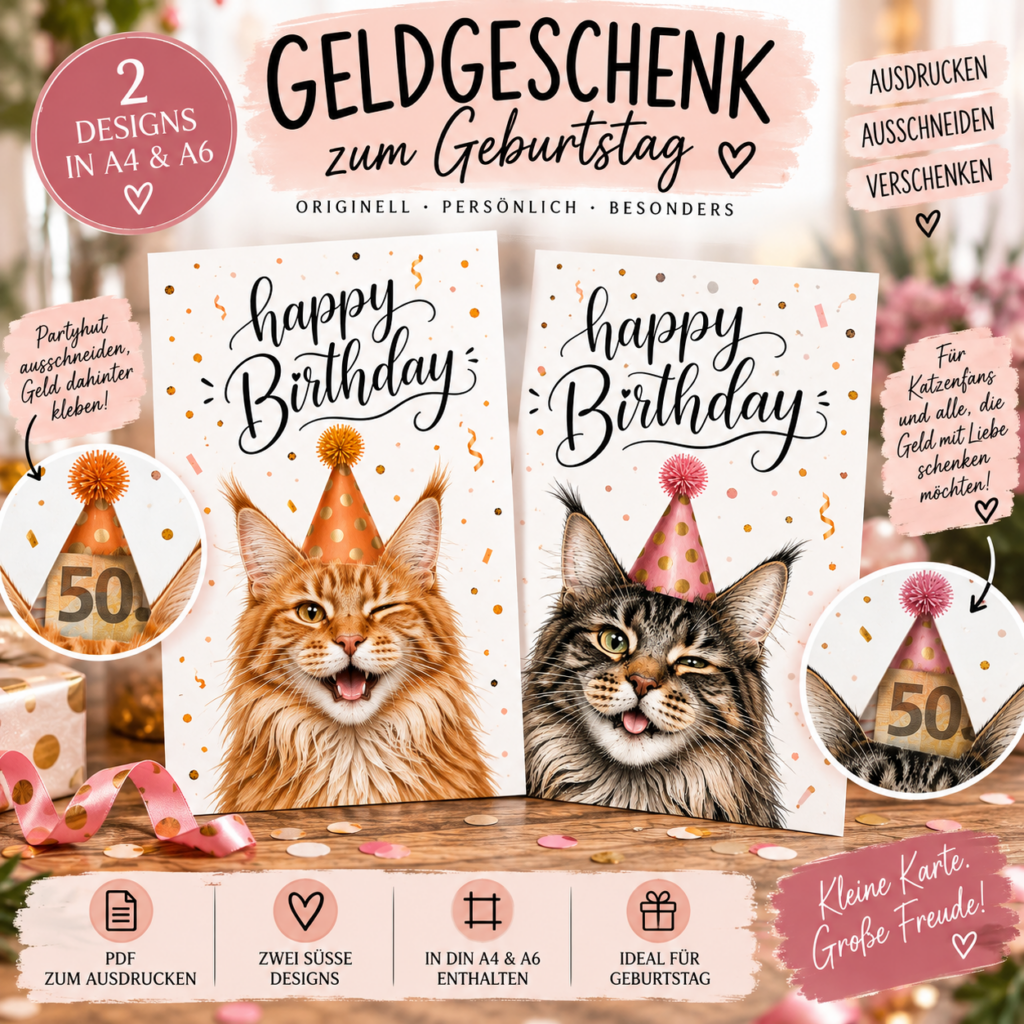 Geldgeschenk Geburtstag