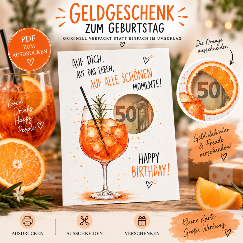 Geldgeschenk Geburtstag